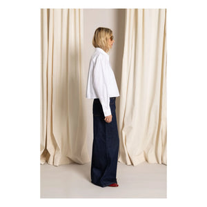 Smallable Woman - Camisa Corta Chili | Blanca