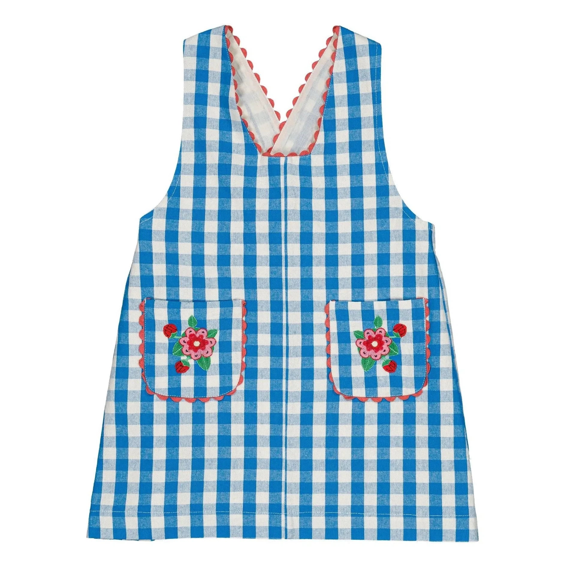 Hello Simone - Vestido Christie Vichy | Azul