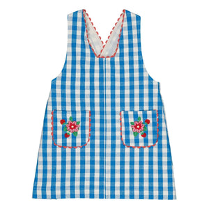 Hello Simone - Vestido Christie Vichy | Azul