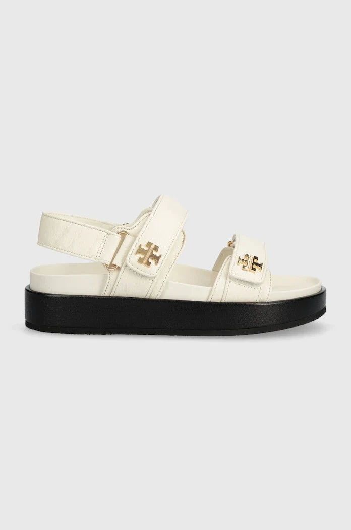 Sandalia de piel Kira Sport de Tory Burch