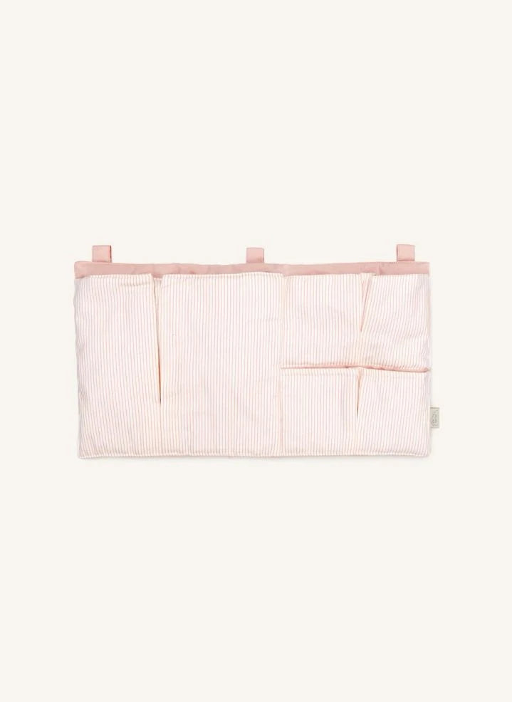 Cam Cam - Conjunto de Cama de Cuna de Rayas Clásicas | Rosa