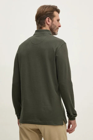 Blusa Barbour de algodón de manga larga