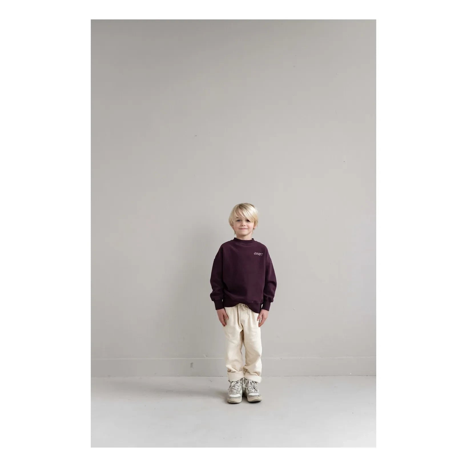 Jenest - JNST organik pamuk sweatshirt | Bordo