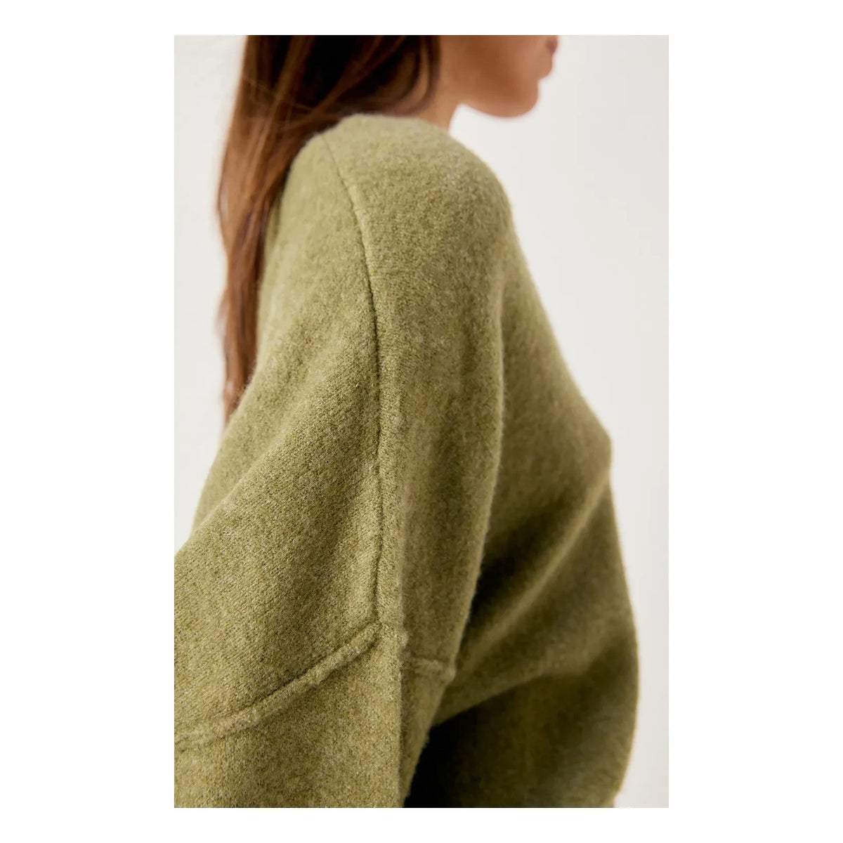 American Vintage - Jersey de lana Damsville | Caqui