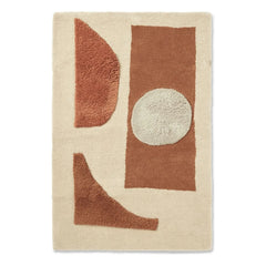 Ferm Living Kids - Alfombra Bloco | Terracota