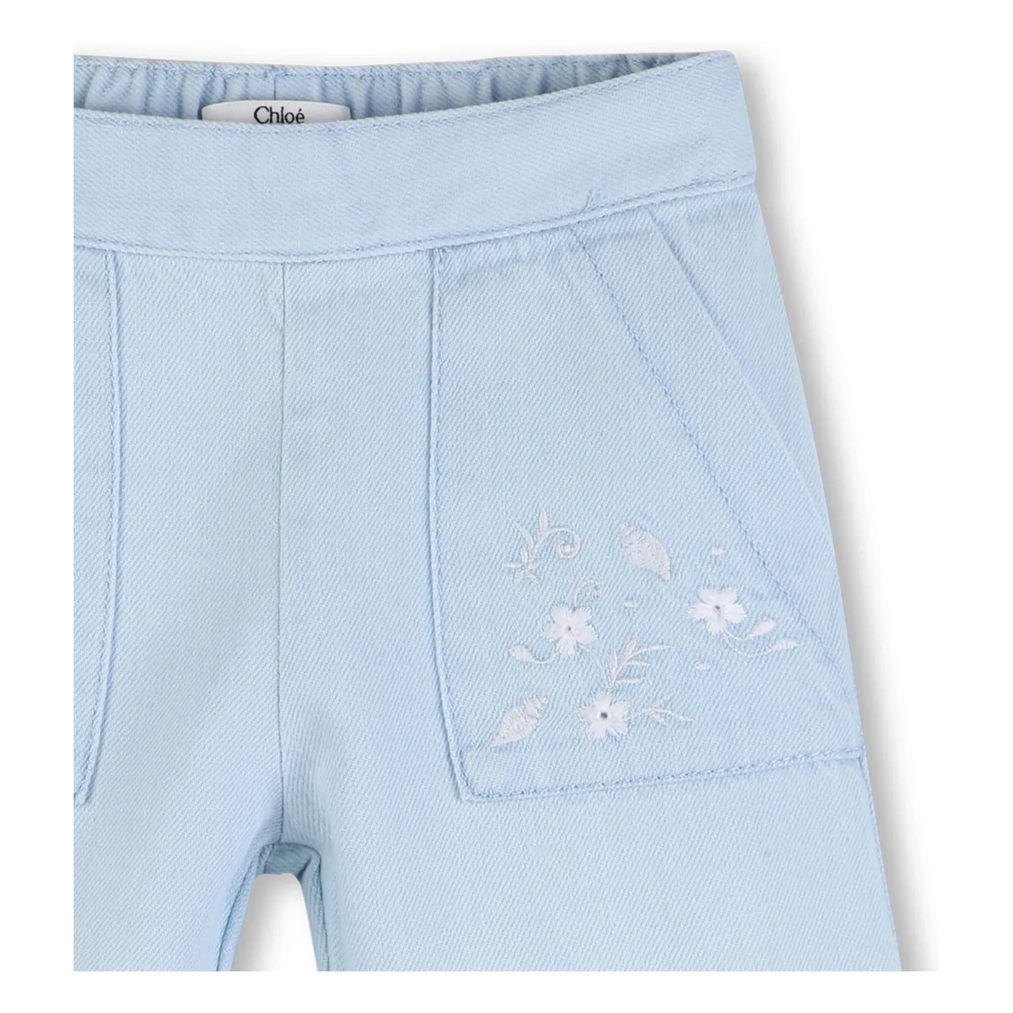 Chloé - Vaqueros bordados | Azul