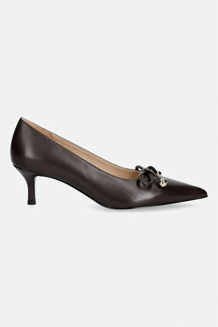 Zapatos de tacón de cuero Furla Poppy