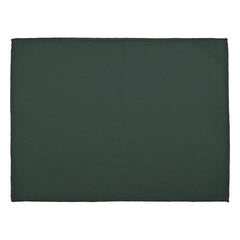Haomy - Mantel individual de lino con revestimiento Borgo | Verde oscuro