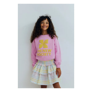 the new society - Sudadera con logo TNS | Rosa