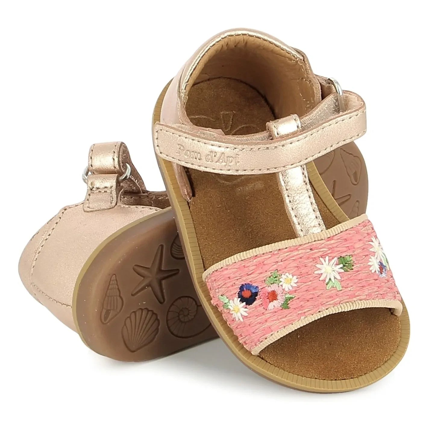 Pom d'Api - Sandalias Air Natur Fleurs | Rosa