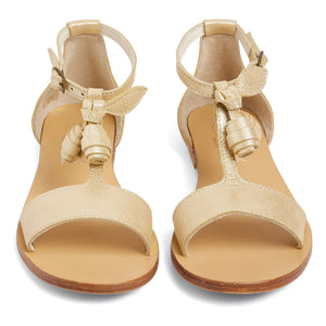 Bonpoint - Sandalias de piel Diamond | Dorado