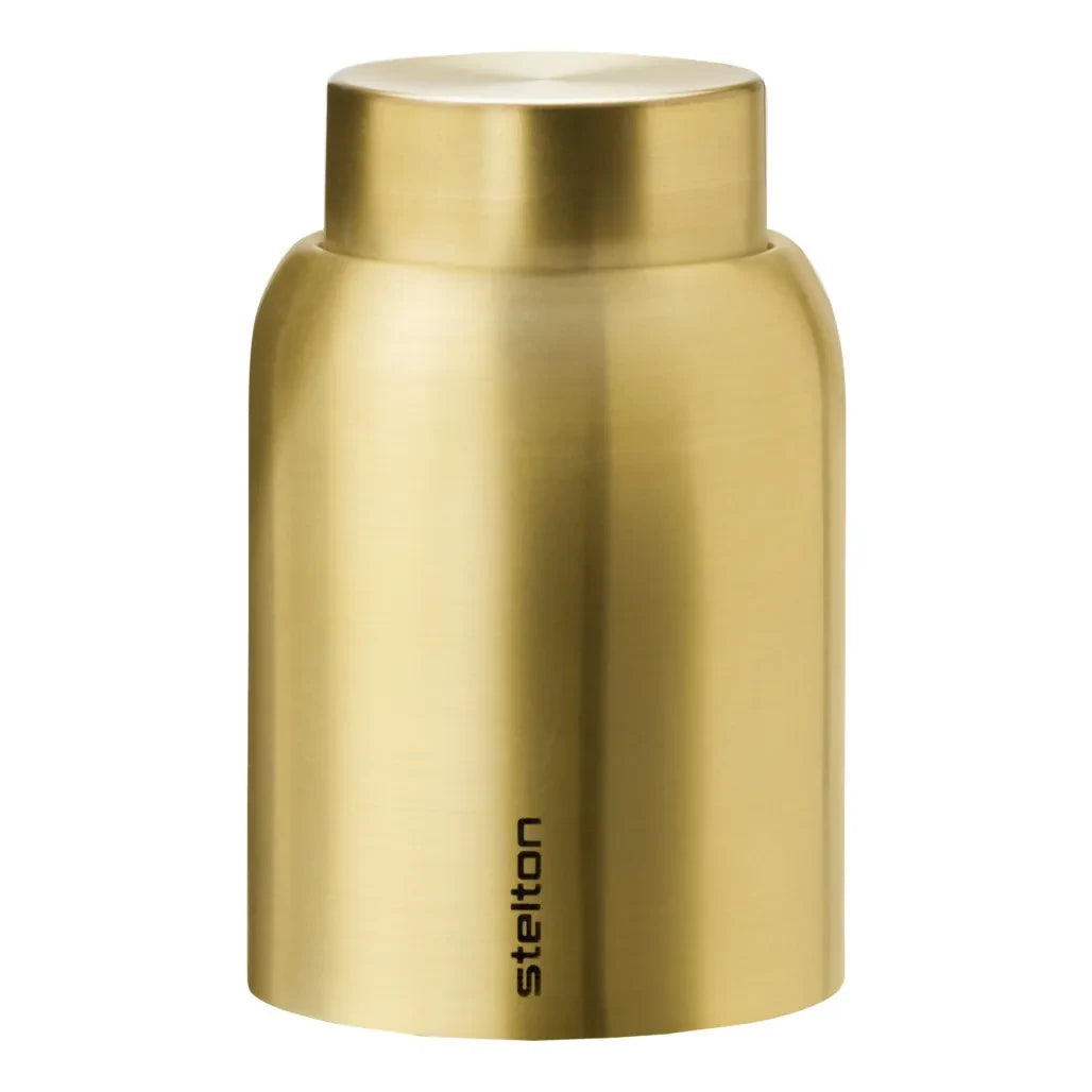 Stelton - Tapón de botella de latón cepillado | Latón