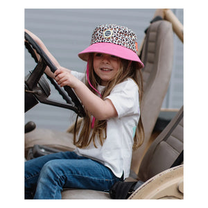 Hello Hossy - Bob Kordon Ajustable Leopardo Fibras Recicladas | Fucsia