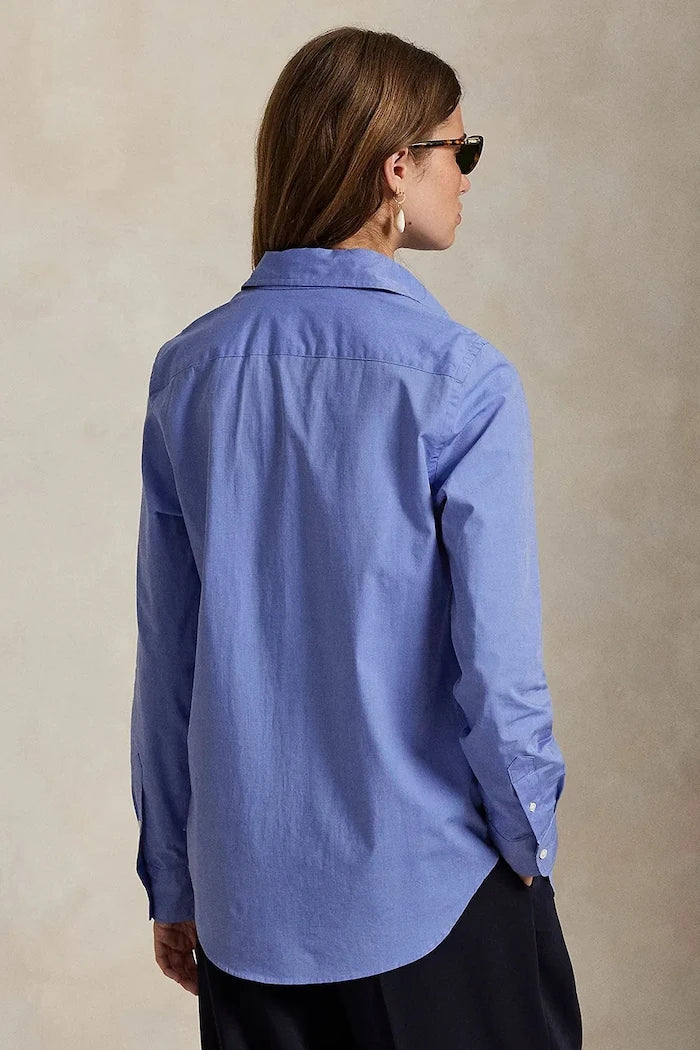 Camisa de algodón con elastano Polo Ralph Lauren para mujer