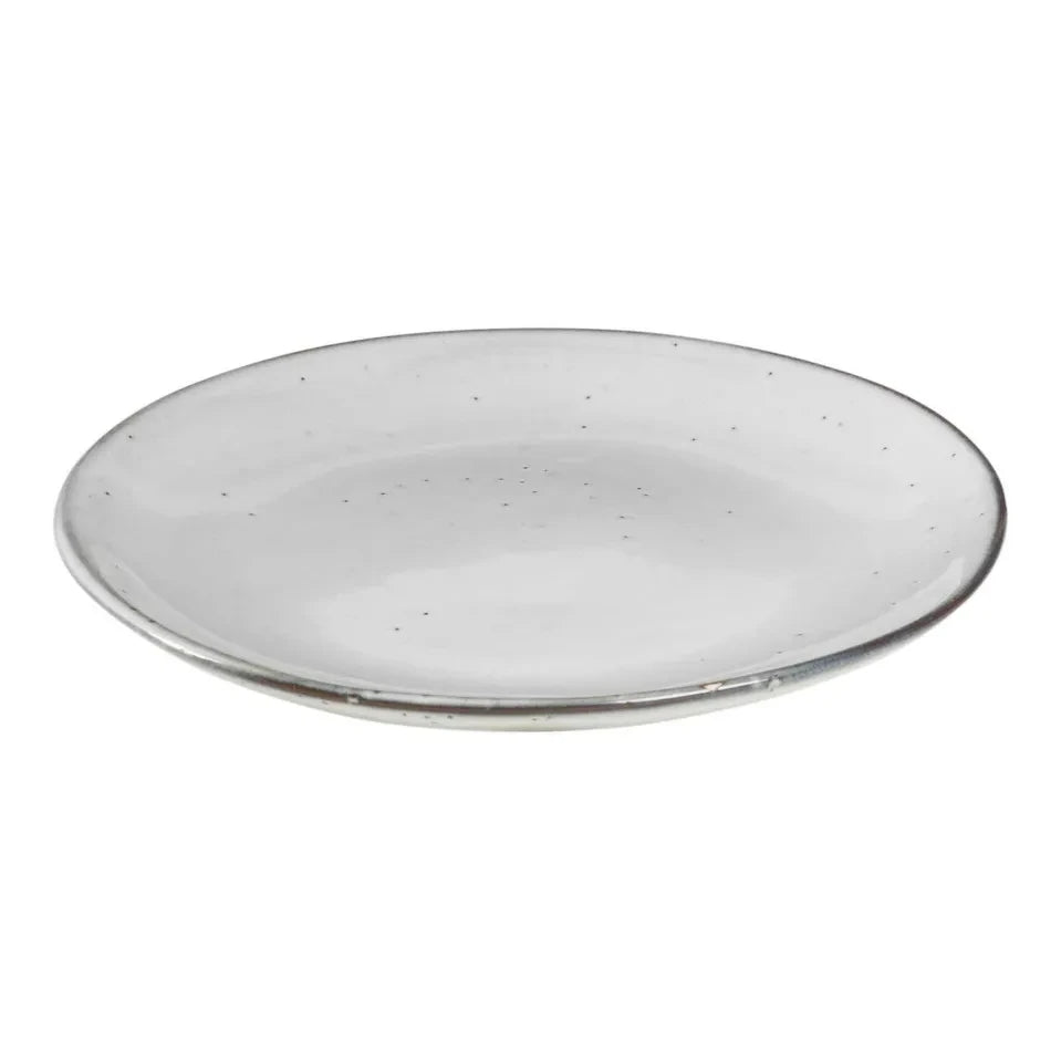Broste Copenhagen - Plato de gres nórdico | Gris claro