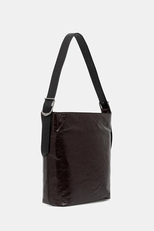 ZADIG&VOLTAIRE JANE HOBO VINTAGE Bolso de Piel Charol