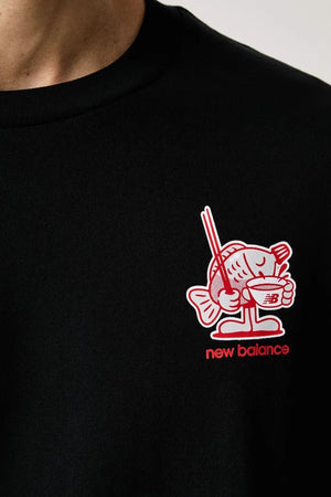 Camiseta de algodón para hombre New Balance Ramen