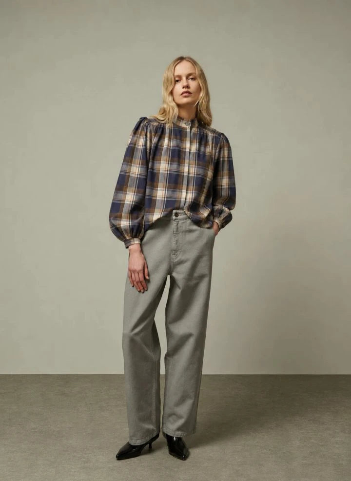 BELLEPIECE - Milton blusa de algodón | Hazel