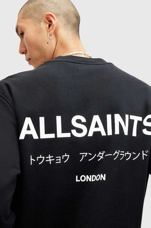 Sudadera de algodón AllSaints UNDERGROUND