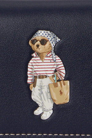Cartera de cuero Polo Ralph Lauren para mujer