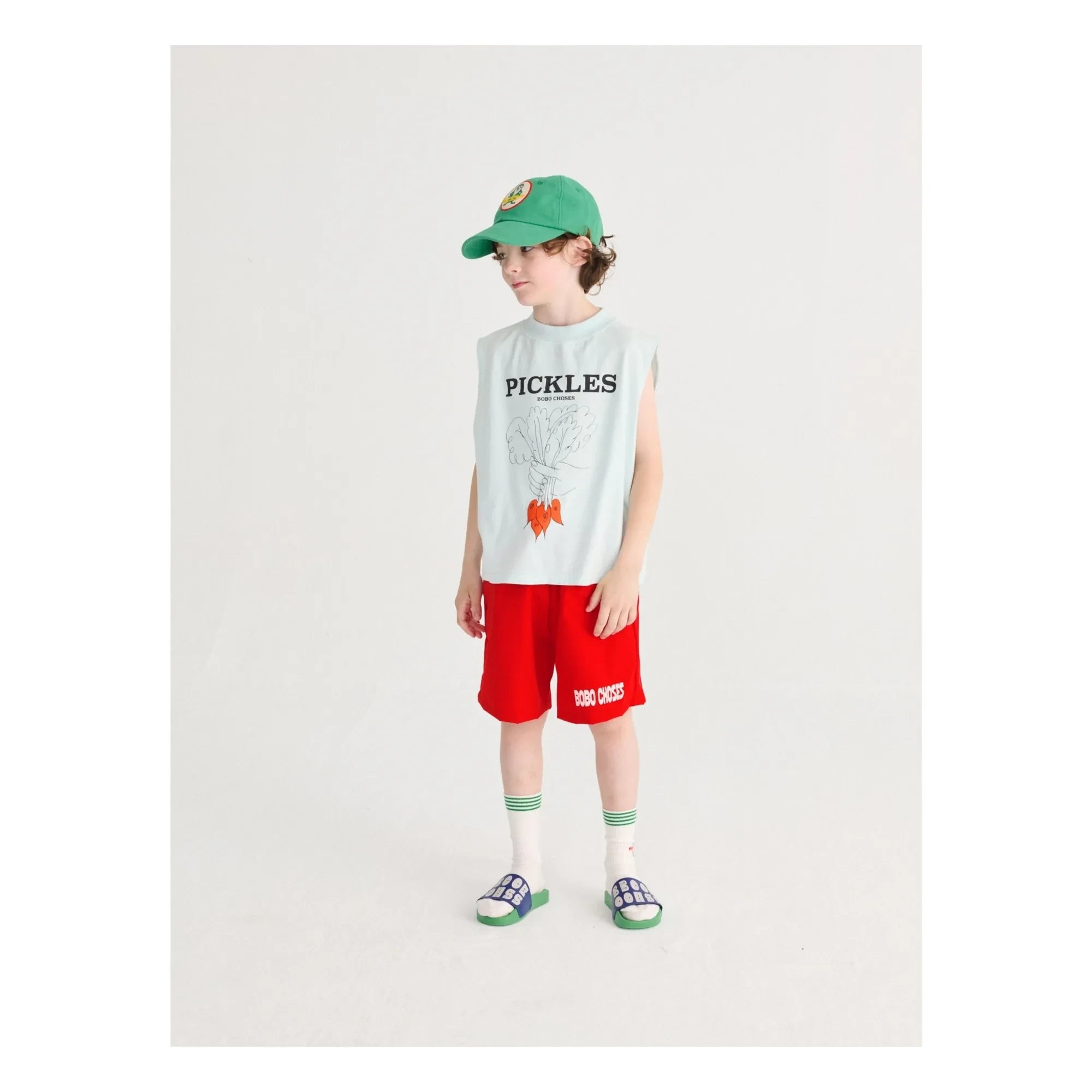 Bobo Choses - Sombrero de fibra reciclada Mr Pickles | Verde
