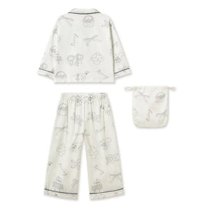 Tinycottons - Apple Pijama | Beyaz