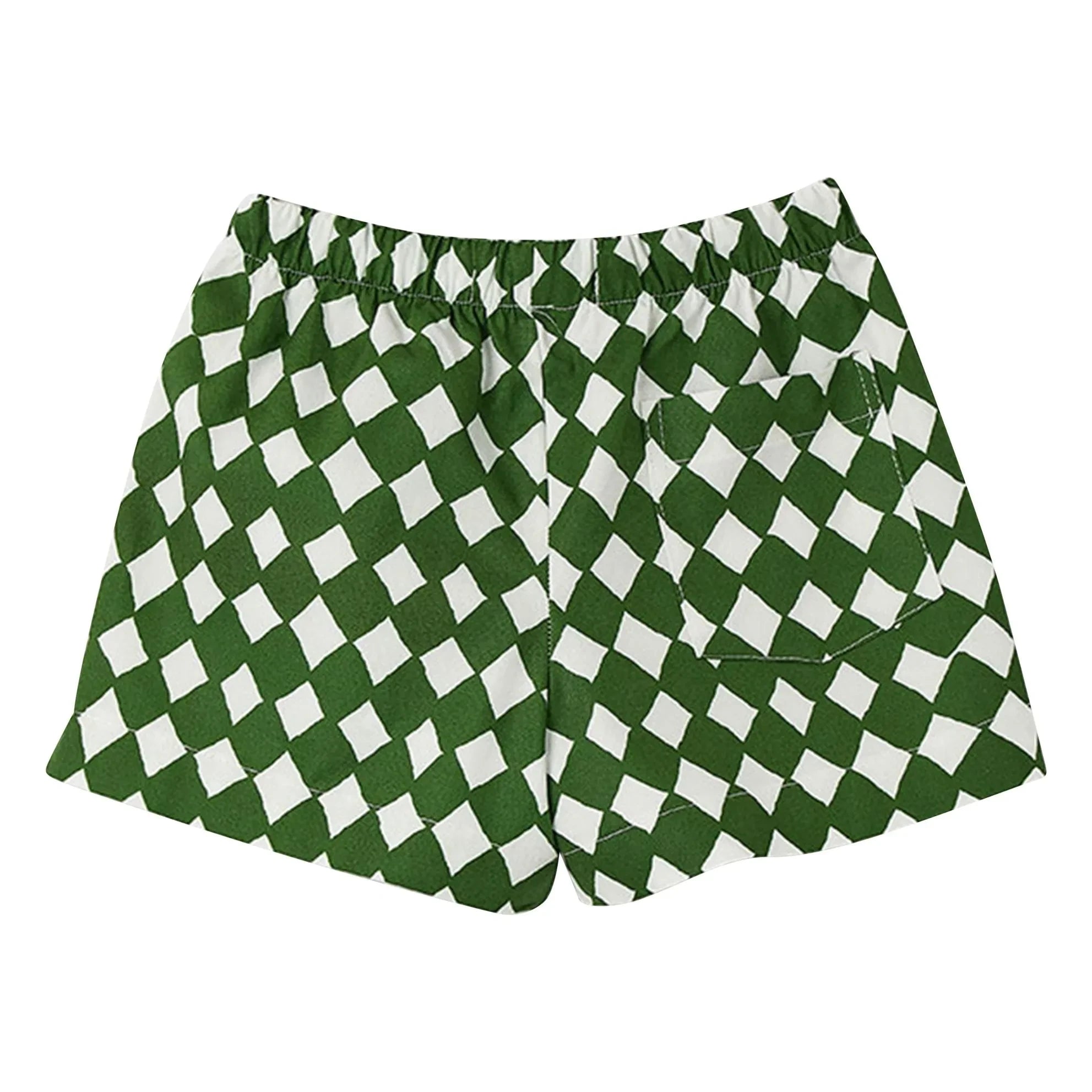 Fabula - Correa Damier Corta | Verde