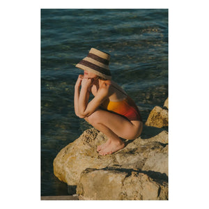 Van Palma - Sombrero bicolor Gina | Beige