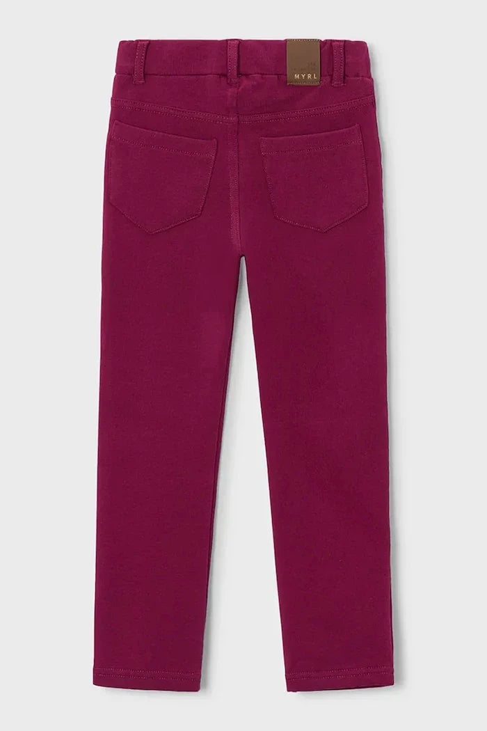 Mayoral Leggings de algodón y elastano para niña