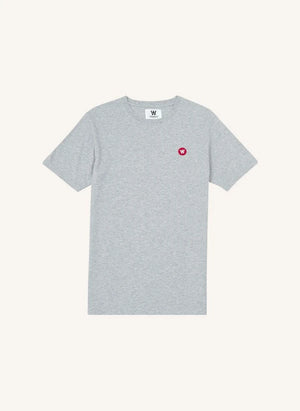 Wood Wood - Camiseta de Algodón Orgánico Ace - Colección Adultos | Gris