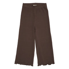 Copenhagen Colors - Pantalón de pierna ancha Modal | Marrón oscuro