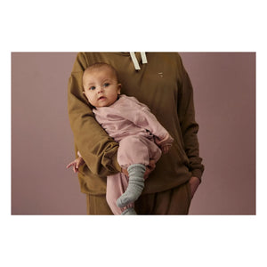 Gray Label - Pantalón Jogger Mini de Algodón Orgánico | Ciruela