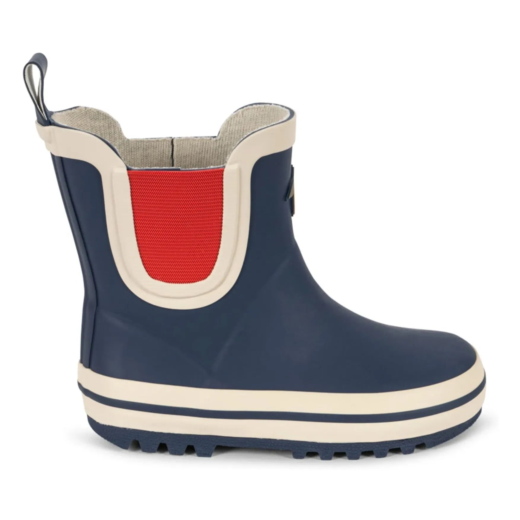 Konges Sløjd - Botas de agua King Lime Color Block | Azul Oscuro