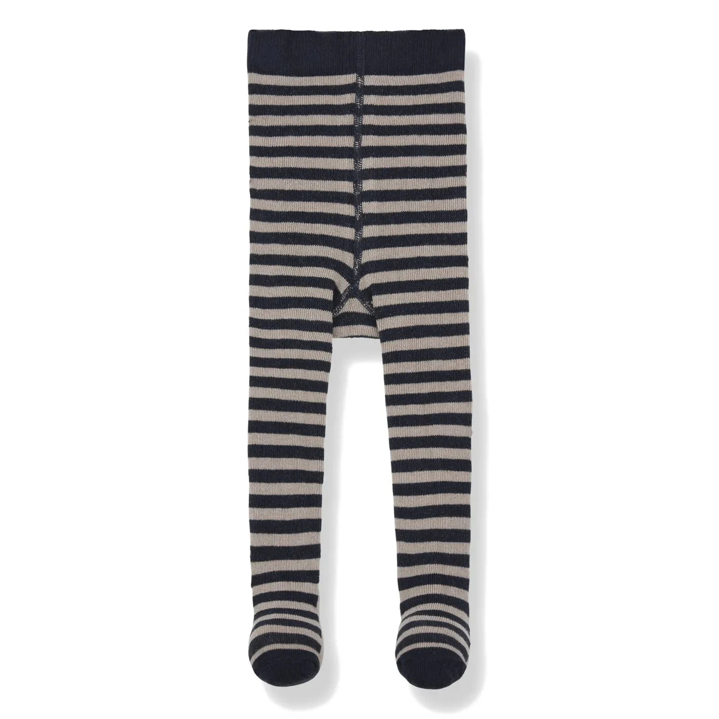1+ in the family - Ancona Çizgili Külotlu Çorap | Koyu Mavi