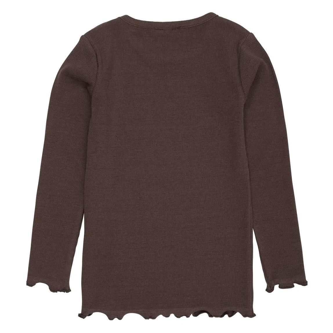 Copenhagen Colors - Camiseta Modal Corazón | Marrón oscuro