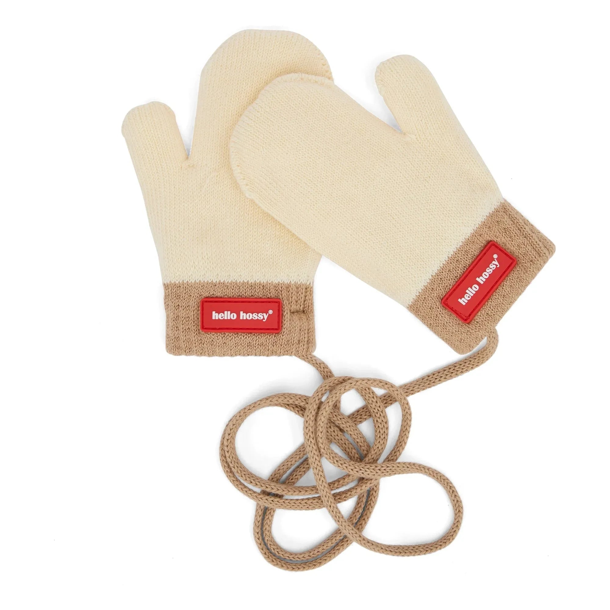 Hello Hossy - Guantes de Algodón Orgánico Hotty | Crudo