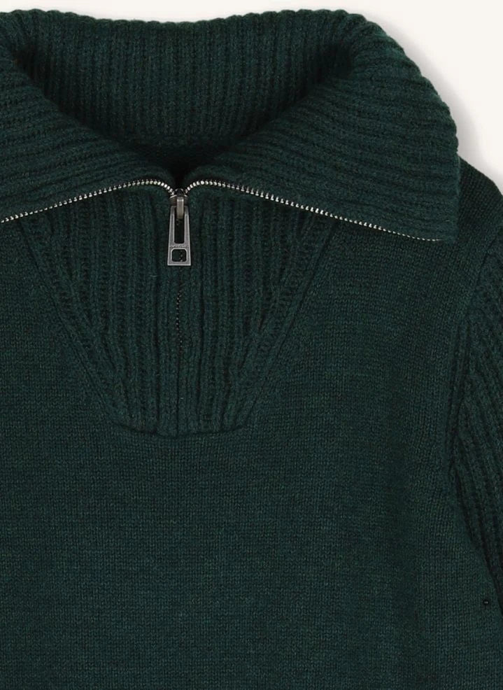 Zadig & Voltaire - Jersey truckneck de lana 1997 | Verde