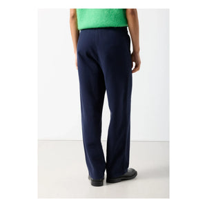 American Vintage - Jogger de algodón Plizzy | Azul marino