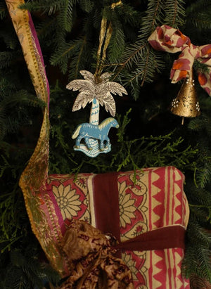 Doing Goods - Decoración navideña Magic Mosie | Azul