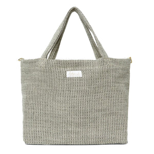 Adorna - Bolso de tela de lino | Gris oscuro