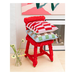 Funda de almohada Tarta Gelatina - Rojo Cereza | Rojo cereza