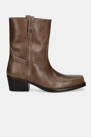 Botines de piel Ranch de Weekend Max Mara