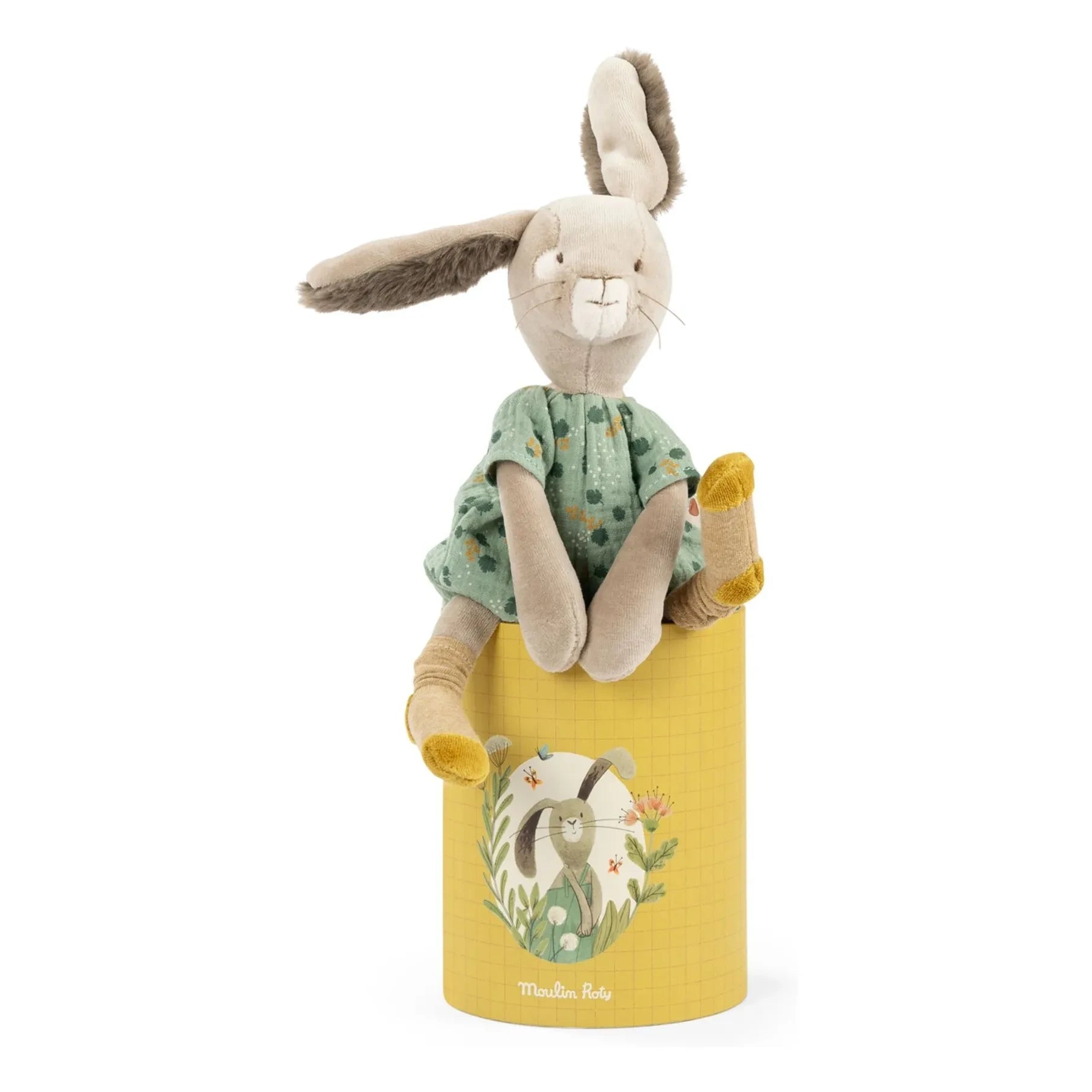 Moulin Roty - Peluche de conejito Sage - Trois petits lapins