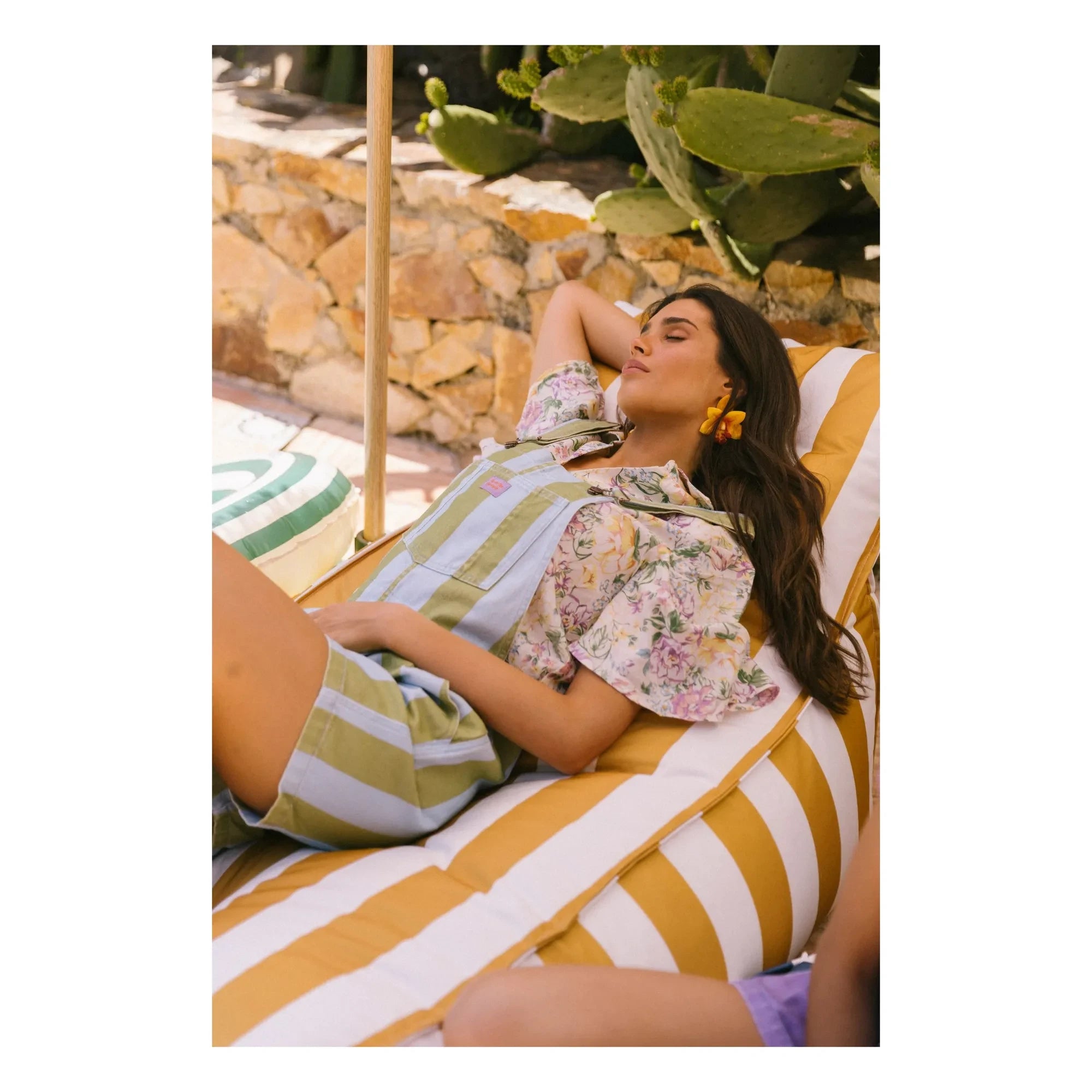 Favorite People - Petos Cortos de Rayas Ravioli - Colección Mujer | Olive