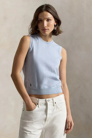 Polo Ralph Lauren chaleco de algodón para mujer
