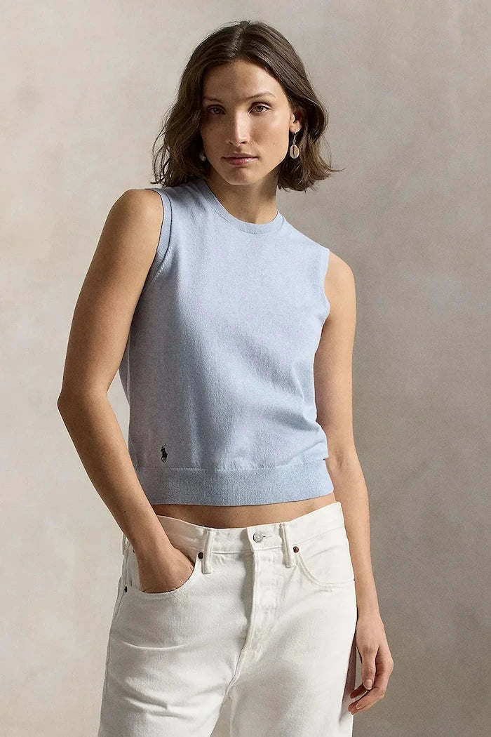 Polo Ralph Lauren chaleco de algodón para mujer
