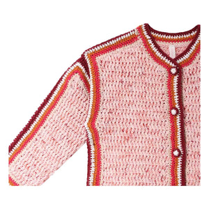 Zimmermann - Chaqueta de ganchillo Patience | Rosa claro