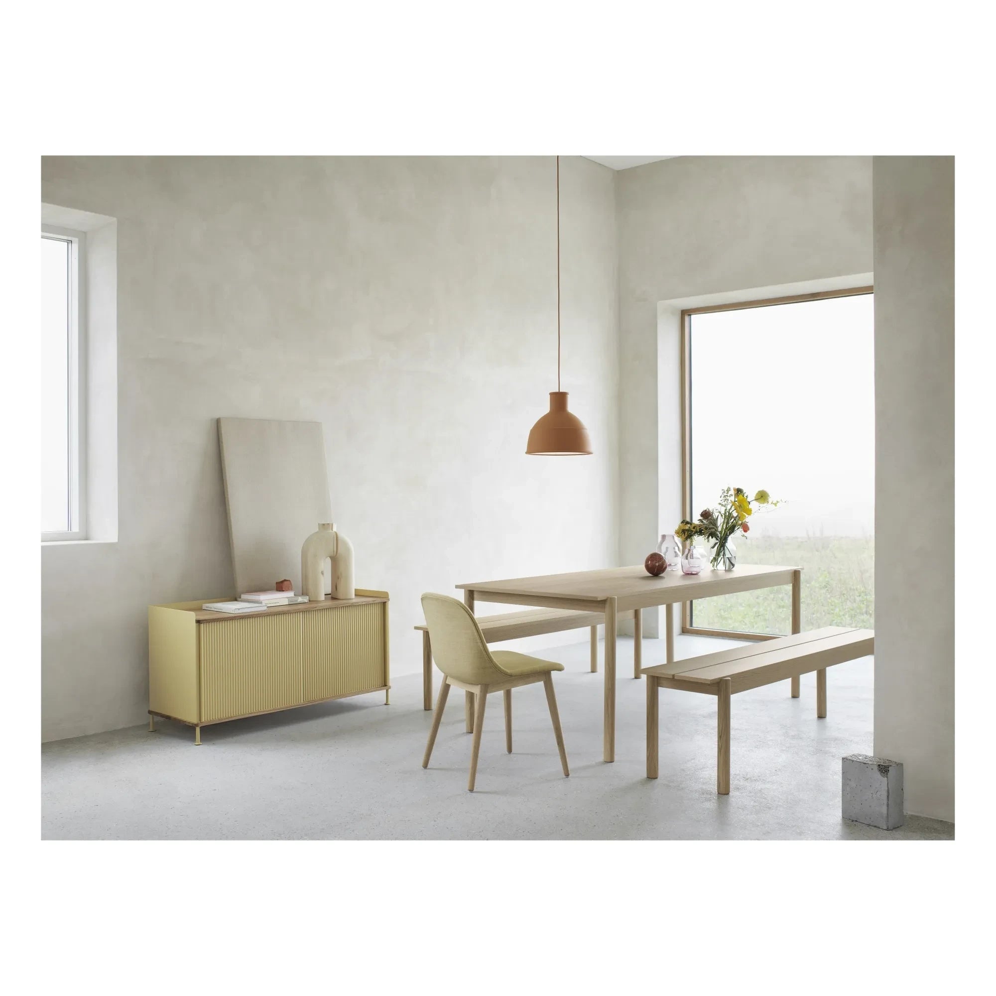 Muuto - Banco Lineal Roble | Roble