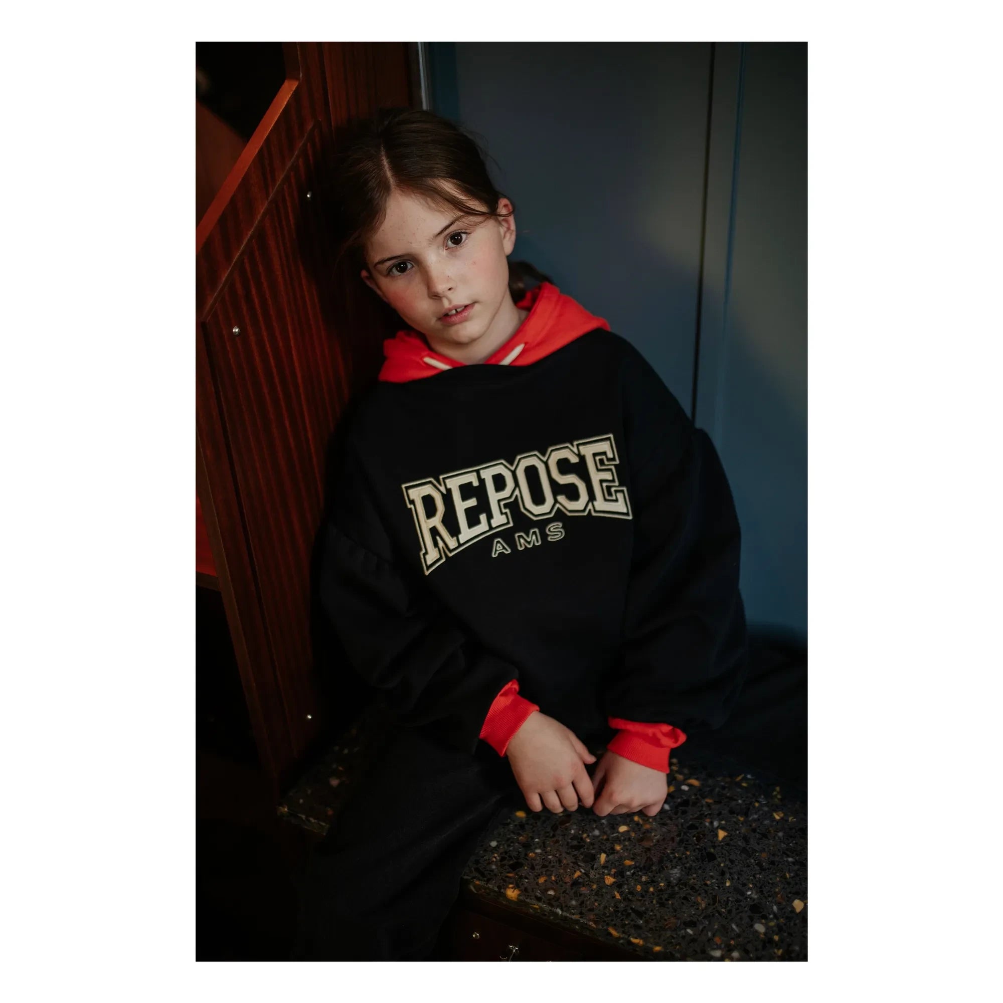 Repose AMS - Cozydrop Sudadera de algodón orgánico REPOSE AMS | Azul marino