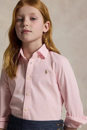 Camisa de algodón para niños Polo Ralph Lauren